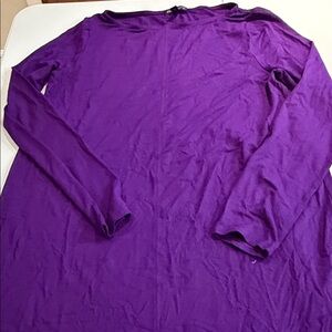 Eileen Fisher Rich Purple Top
